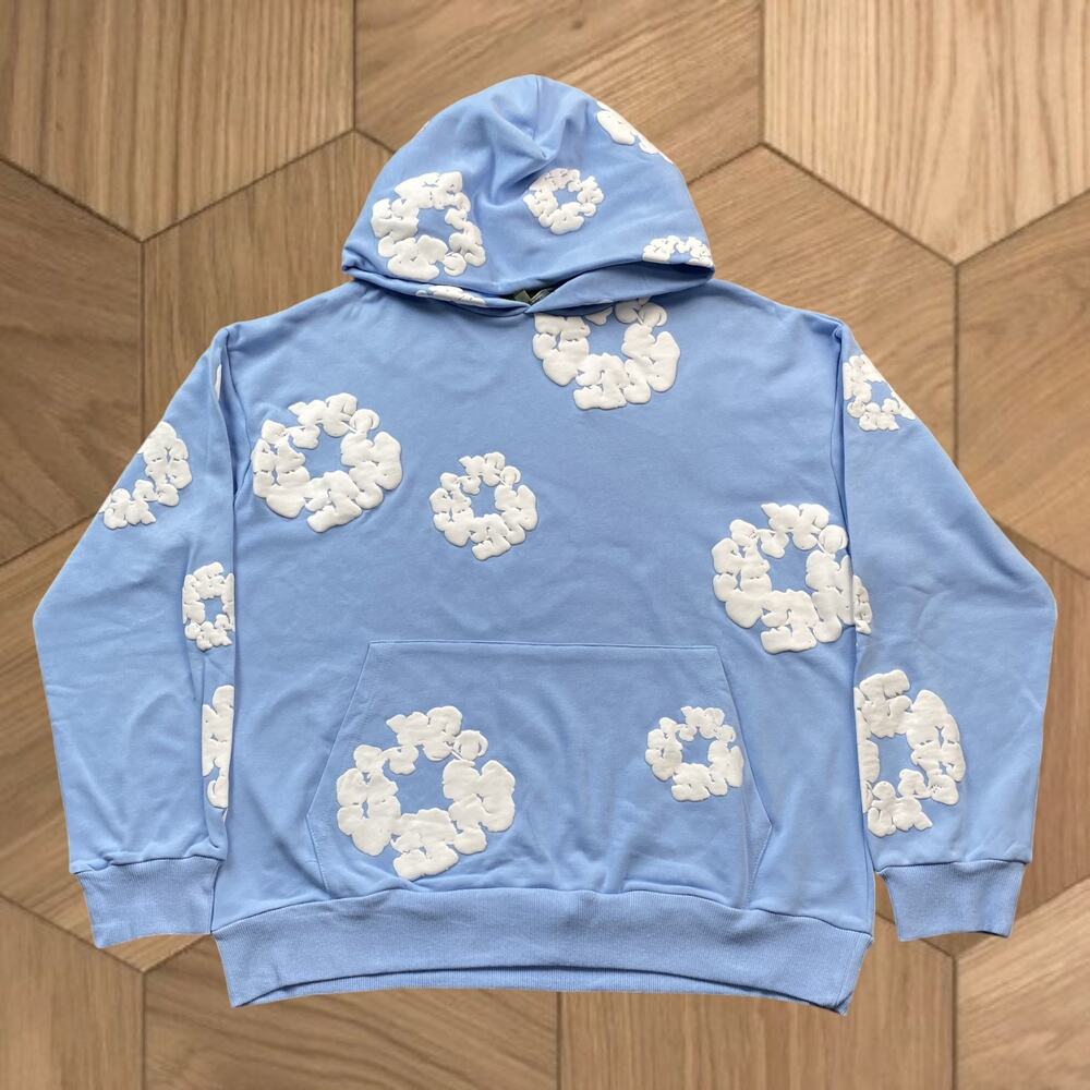 DENIM TEARS Blue Hoodie